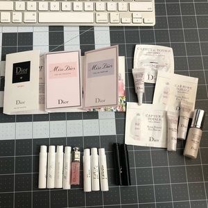 Christian Dior unused perfum and skincare